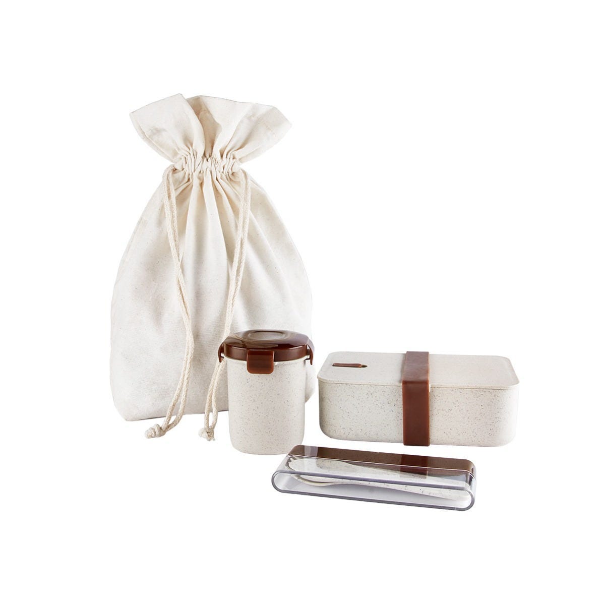 SET DE LONCHERA ECO THUN Fibra de Agave