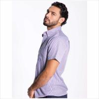 Camisa Manga Corta Cuadros y Rayas