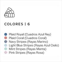 Camisa Manga Corta Cuadros y Rayas