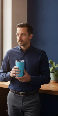TERMO ACERO 450ML MACMORMO