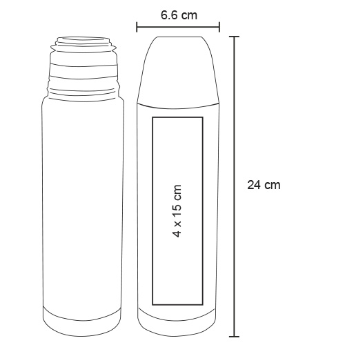 TERMO INOXIDABLE 500ML MACNAND