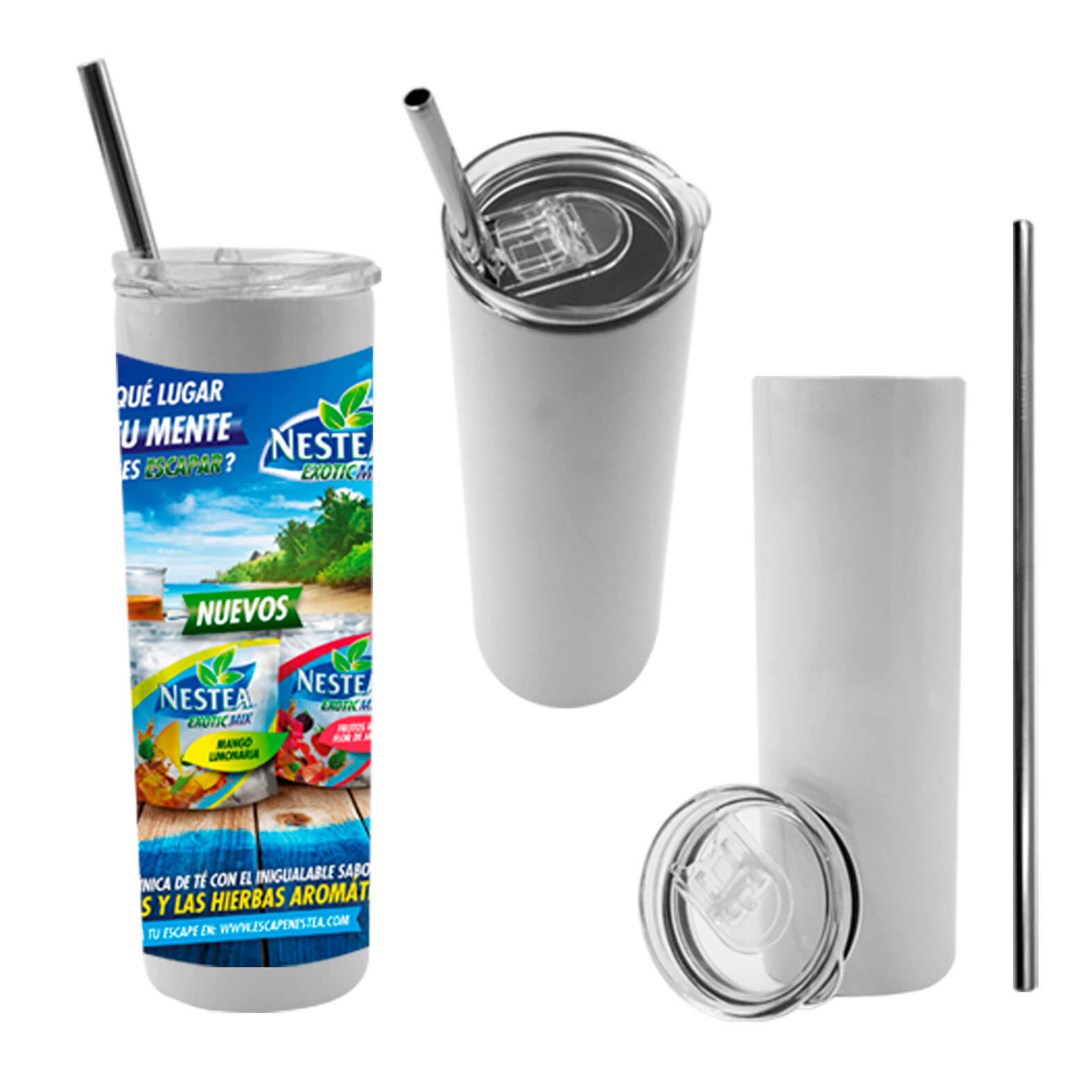 TERMO PLÁSTICO 630ML MACNEYA