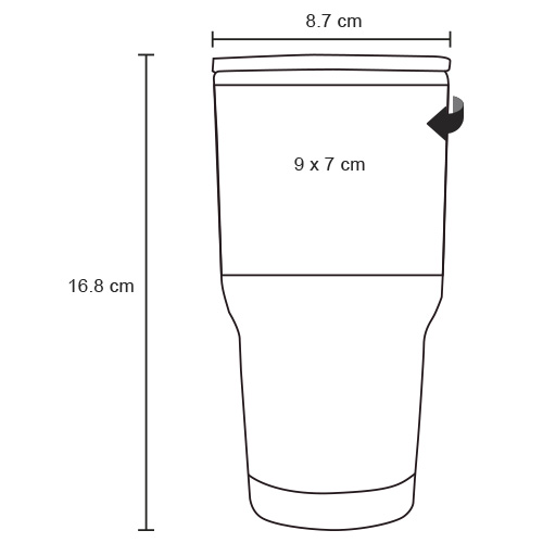 TERMO PLÁSTICO 580ML MACNORA