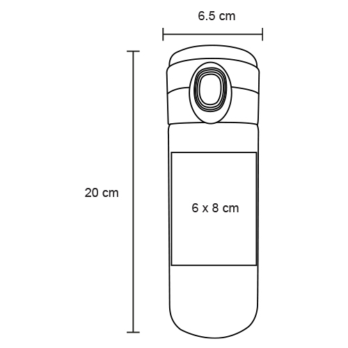 TERMO INOXIDABLE 330ML MACPRIX