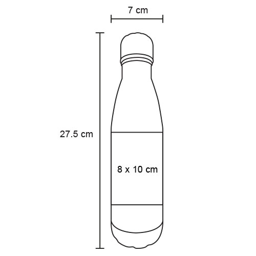 TERMO INOXIDABLE 500ML MACRELM