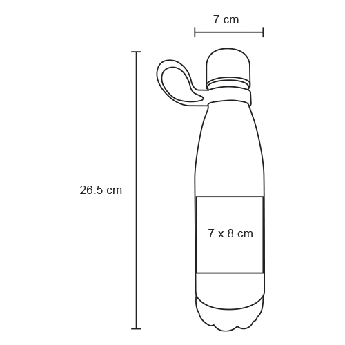 TERMO INOXIDABLE 500ML MACRYRE