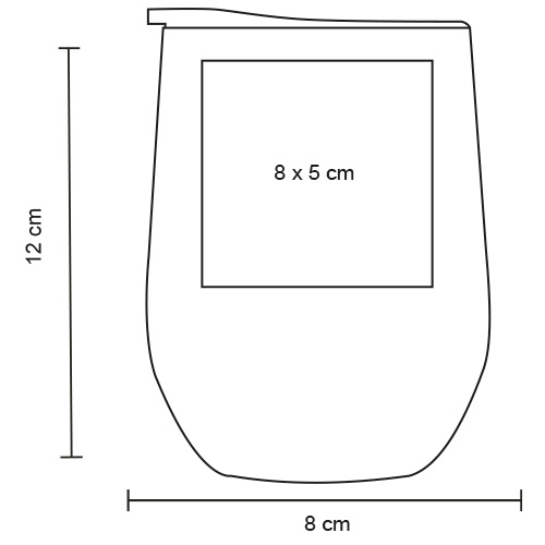 TERMO INOXIDABLE 330ML MACSILY