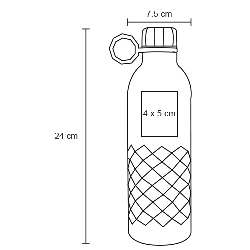 TERMO INOXIDABLE 580ML MACSOFT