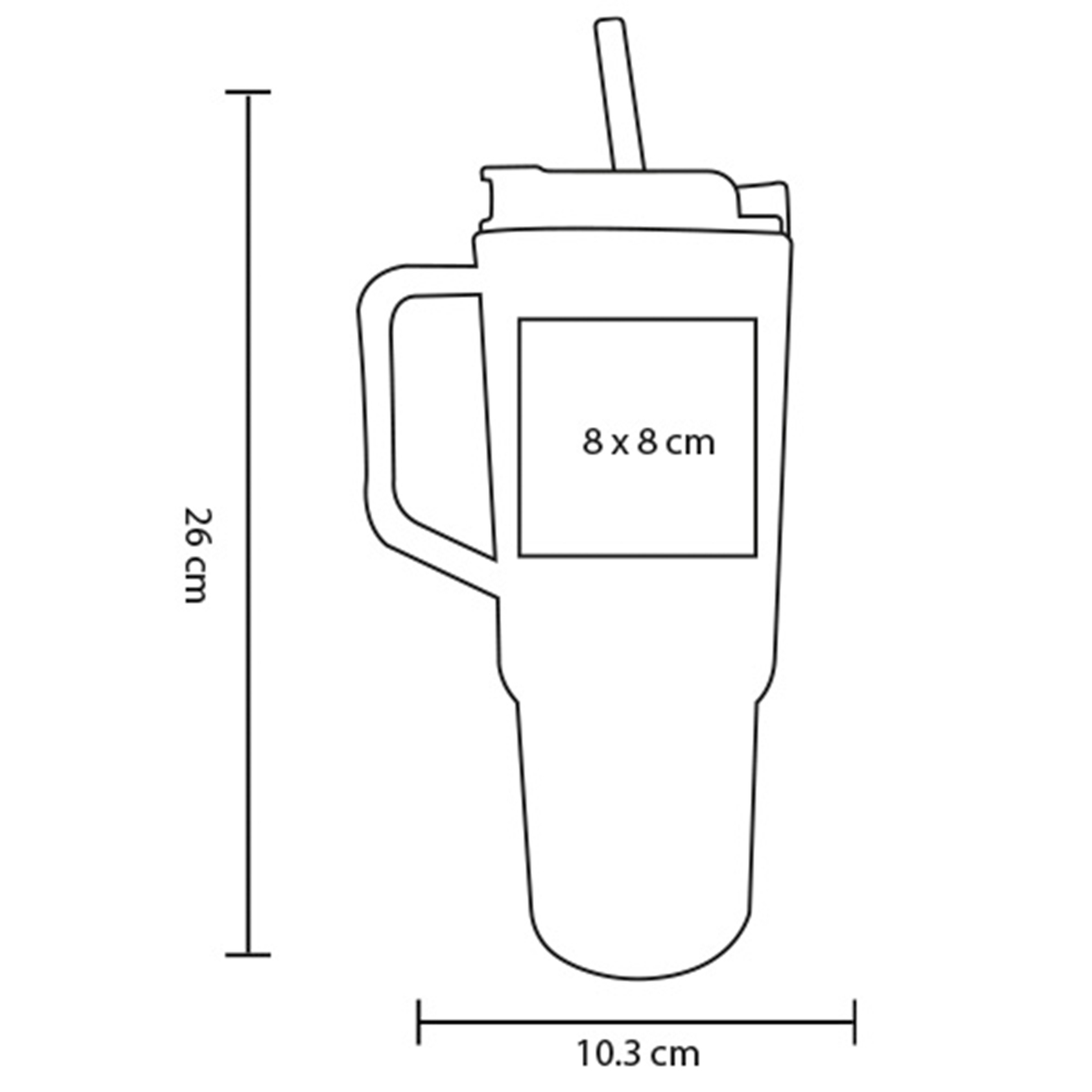 TERMO PLÁSTICO 500ML MACTEFT