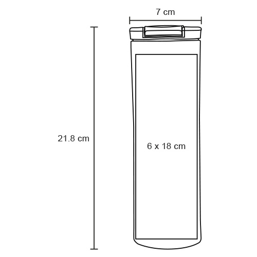TERMO PLÁSTICO 500ML MACTELT