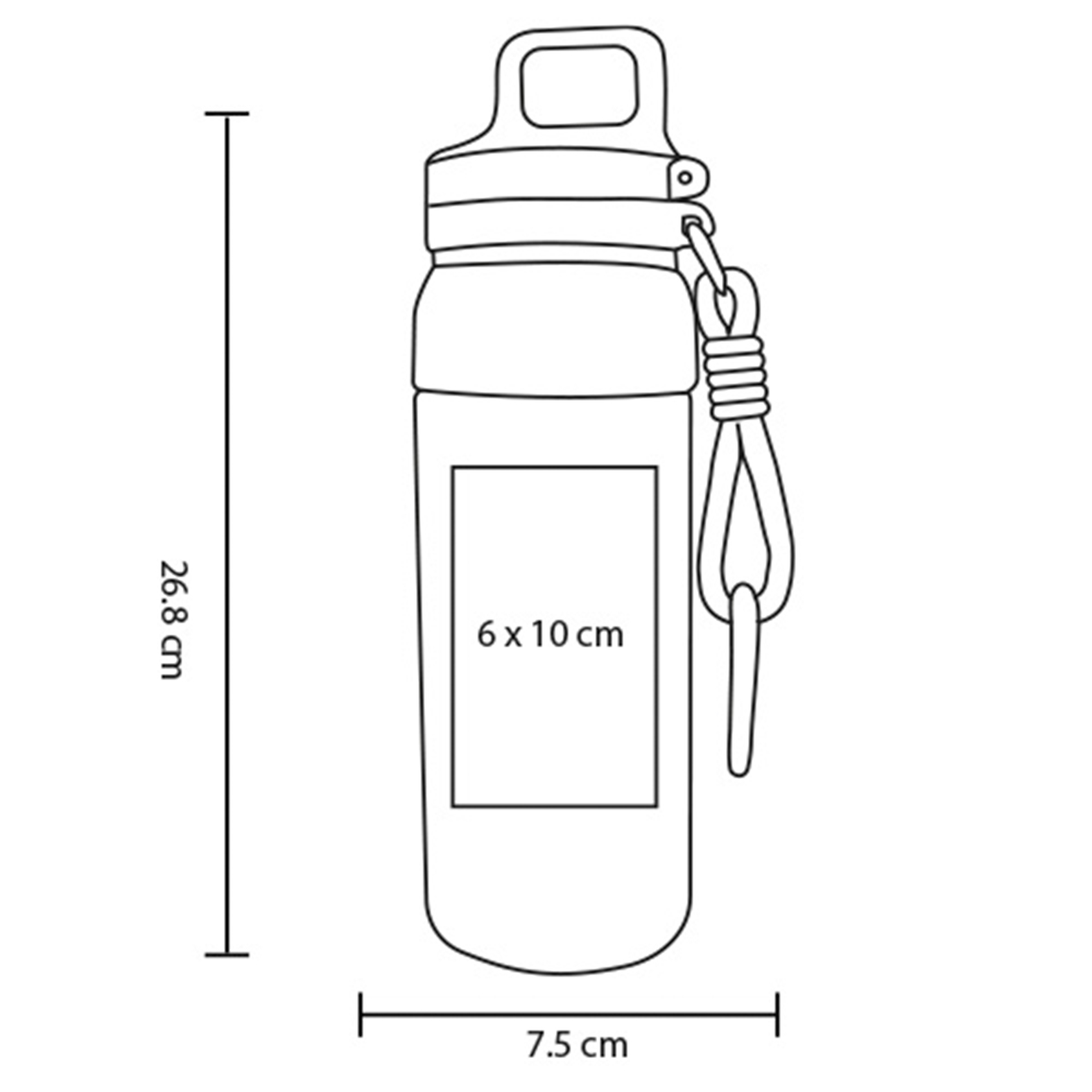 CILINDRO PLÁSTICO MACTOFL 750ML