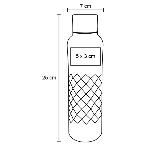 CILINDRO INOXIDABLE MACTOHO 800ML
