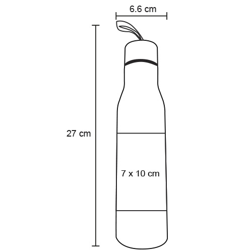 CILINDRO INOXIDABLE MACTOHU 750ML