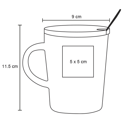 TAZA CERÁMICA MACTORI 330ML