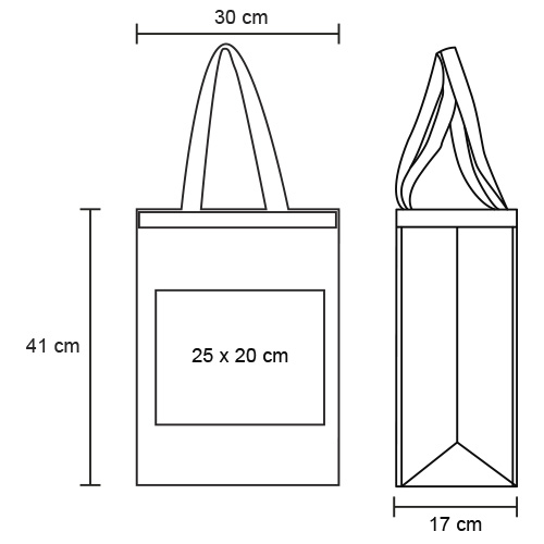 BOLSA NON WOVEN MAEOLM