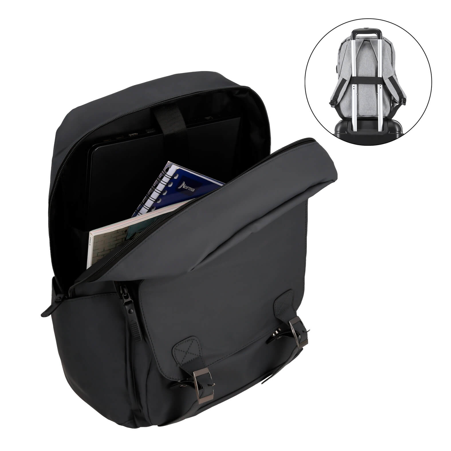 MOCHILA VINIPIEL PABERK