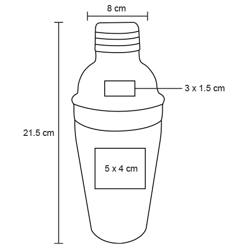 COCTELERA ACERO INOXIDABLE PACSIAL