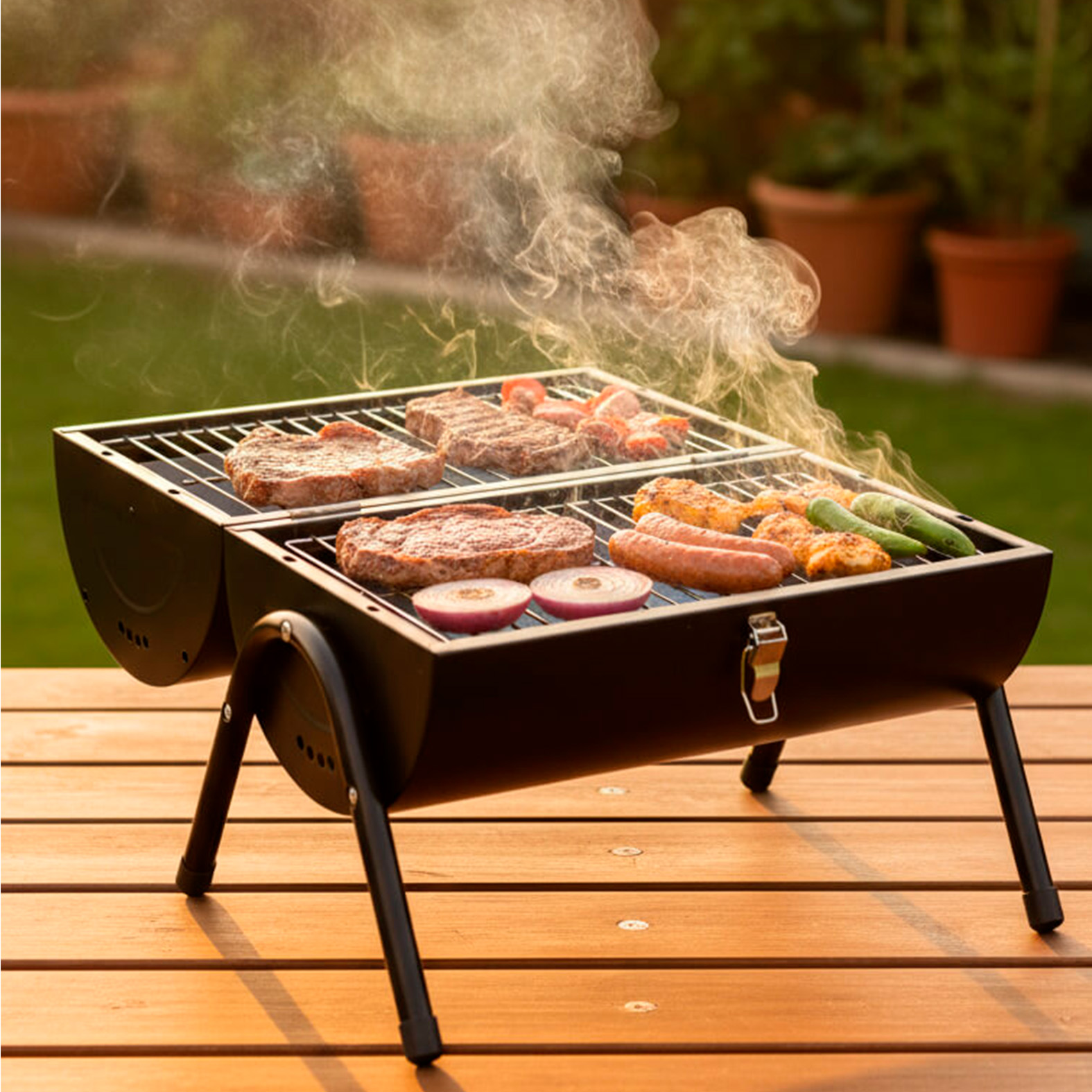 ASADOR ACERO INOXIDABLE PACTONYX