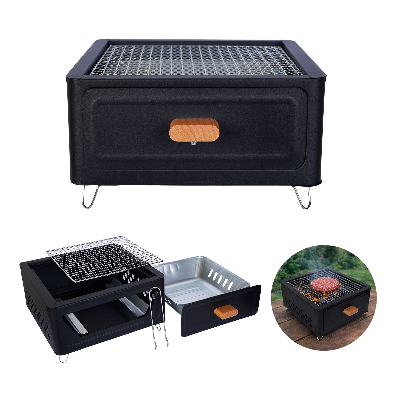ASADOR METÁLICO PACTYNT