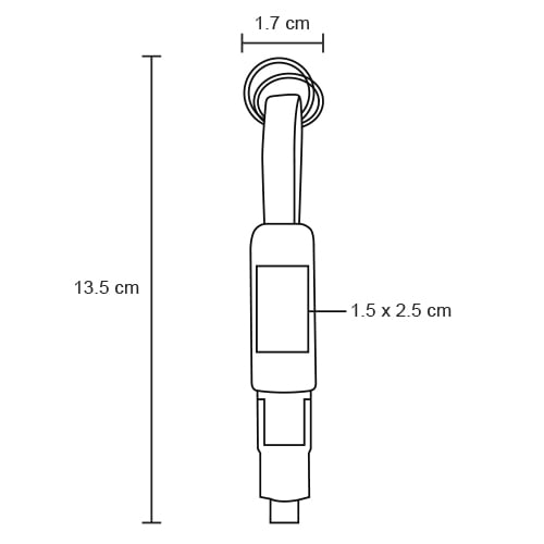CABLE METAL PADLUX