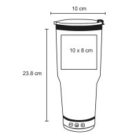 TERMO ACERO INOXIDABLE 600MAH PAEARK