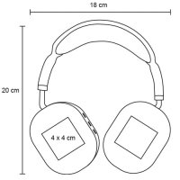 AUDFONOS PLASTICO 200MAH PAESAL