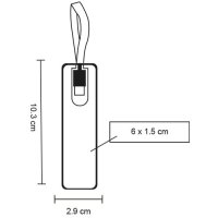 POWER BANK PLASTICO RABOENT