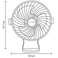 VENTILADOR PLASTICO RACRONT