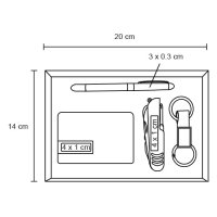 SET EJECUTIVO PIEL RACRYNE