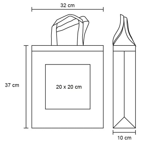 BOLSA NON WOVEN RAEENE