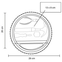 SET HERRAMIENTAS PLASTICO SACQUAN
