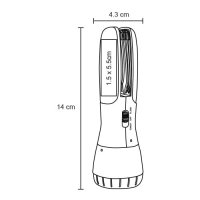 LAMPARA ACERO INOX SACSELD