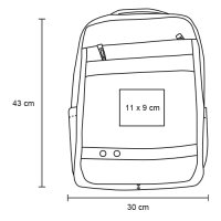 MOCHILA EJECUTIVA TELA SADUZL