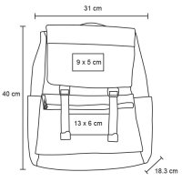 MOCHILA EJECUTIVA TELA SAEALV