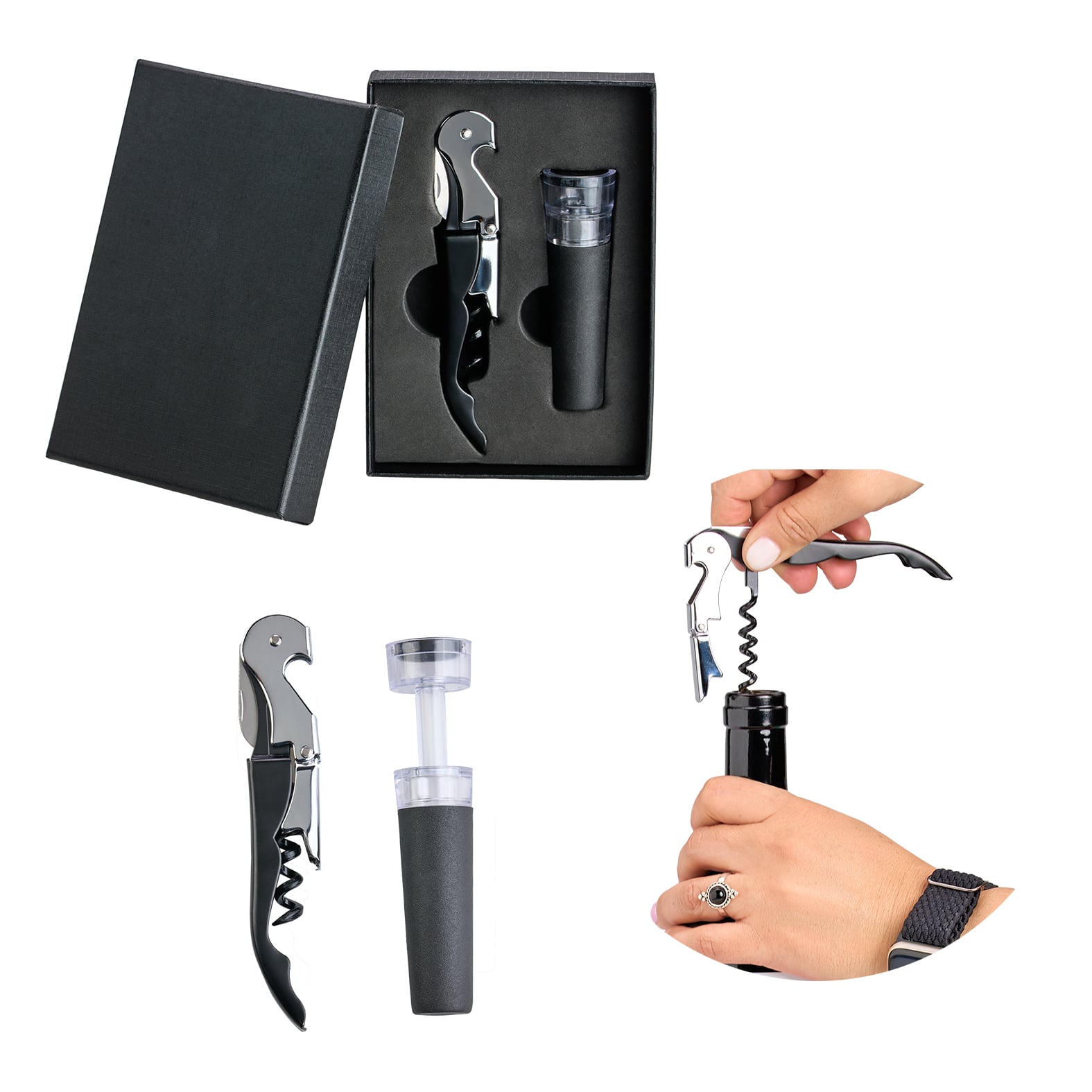 SET ACERO INOX TABRAN