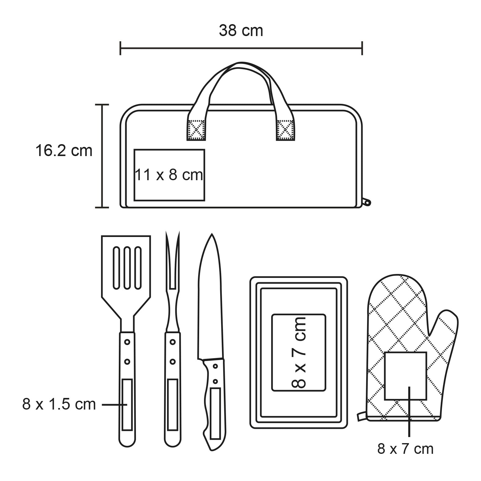 ACCESORIO BBQ TELA TACIOLT
