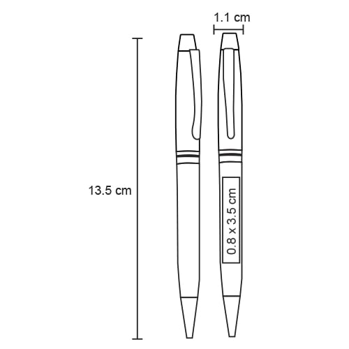 BOLÍGRAFO METÁLICO TACTKUL