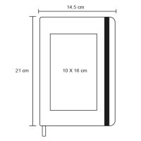 LIBRETA POLIURETANO PÍXELES DACSEVA