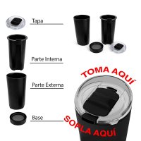 VASO PLÁSTICO 500ML DACTYRE