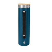 TERMO ACERO INOXIDABLE / BAMBU / SILICN VABUSE
