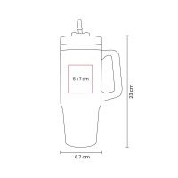 TERMO ACERO INOXIDABLE / PLASTICO VABYNE
