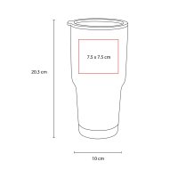 TERMO ACERO INOXIDABLE / PLASTICO VACILON