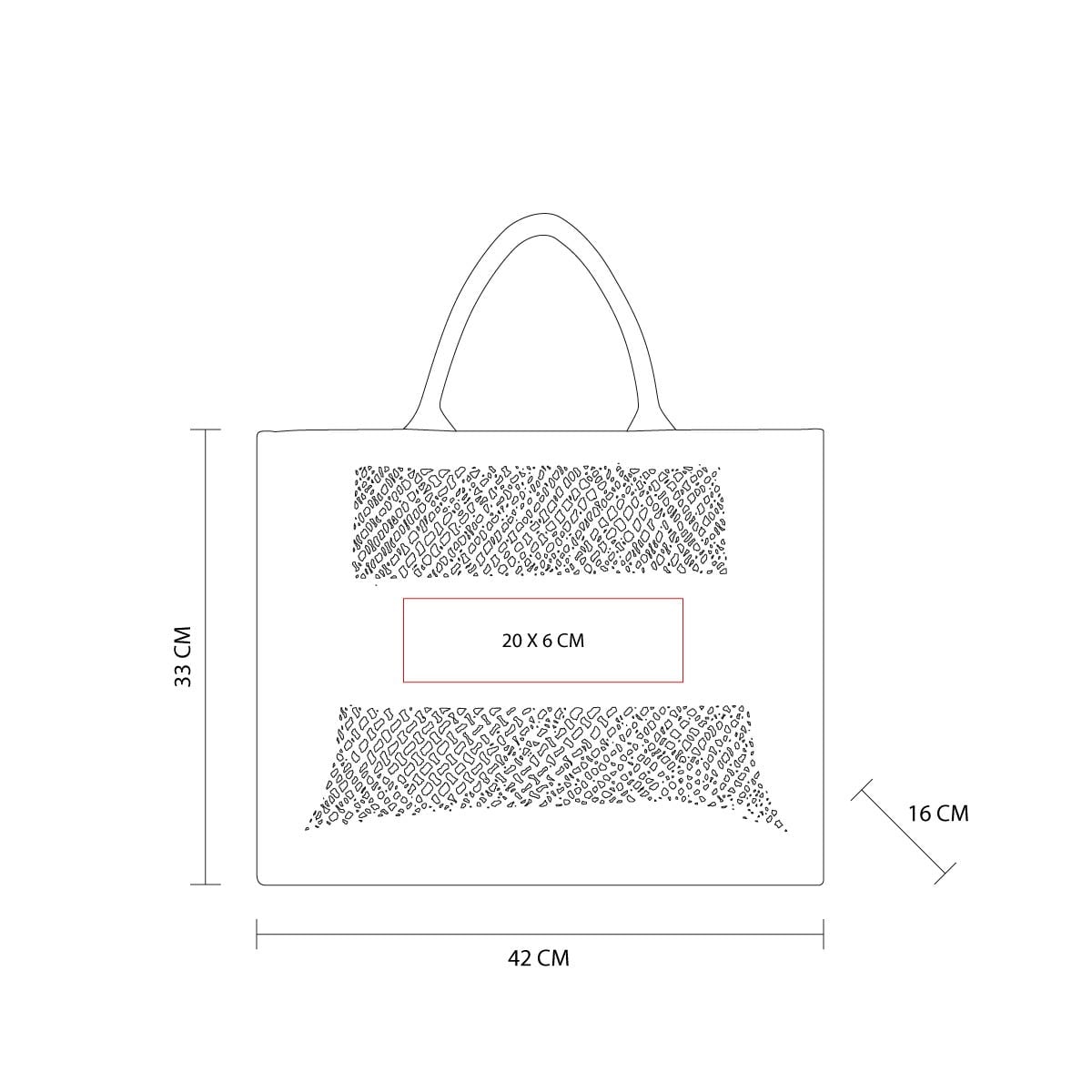 BOLSA YUTE / ALGODÓN ZACLOYDE
