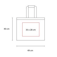 BOLSA NON WOVEN 70 G ZACMUSE