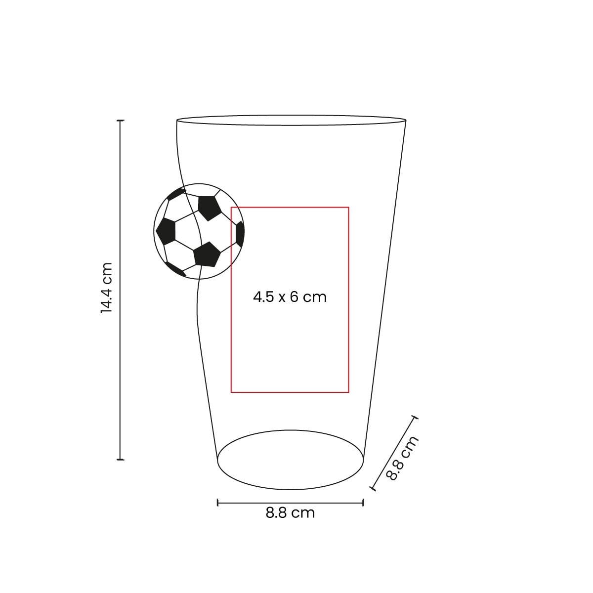 VASO VIDRIO ZAEENE
