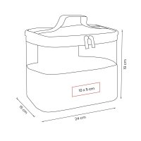 COSMETIQUERA MICA PVC ZAEUER