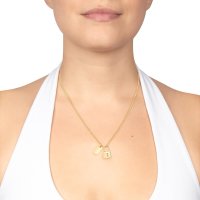 COLLAR CHAPA DE ORO ZAEYRE