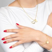 COLLAR CHAPA DE ORO ZAEZEN