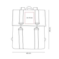 MOCHILA POLIURETANO AADRAN