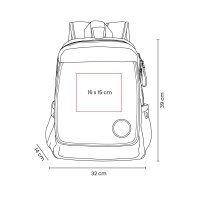 MOCHILA CANVAS AADYLT